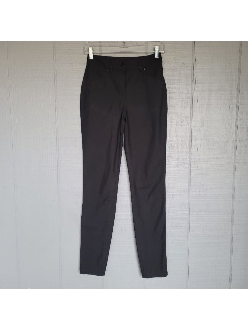 Lululemon City Sleek 5 Pocket Black Straight-Leg Pants Trousers. Size 2